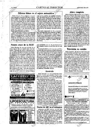 ABC MADRID 28-04-1999 página 14