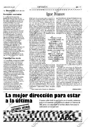 ABC MADRID 28-04-1999 página 17