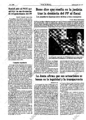 ABC MADRID 28-04-1999 página 20