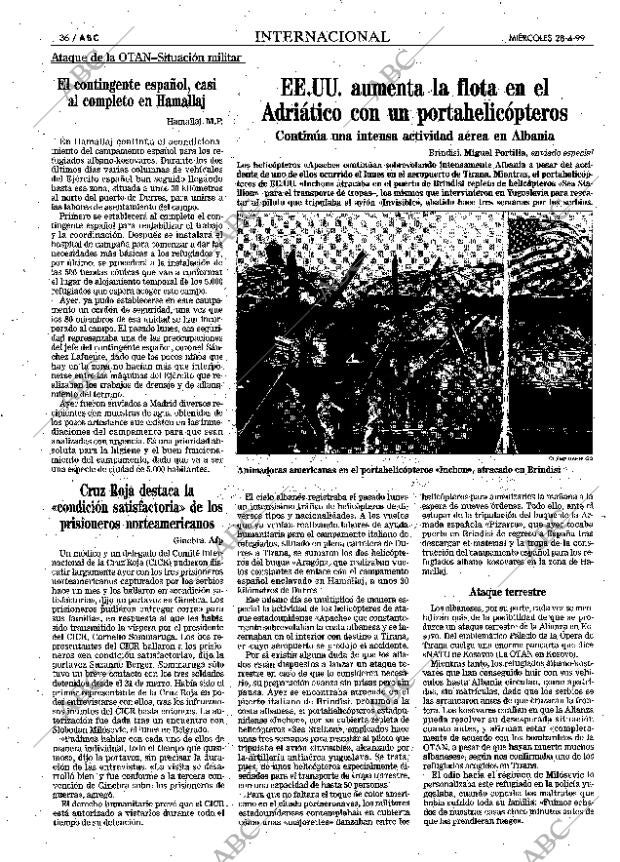 ABC MADRID 28-04-1999 página 36