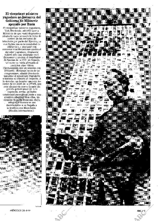 ABC MADRID 28-04-1999 página 5
