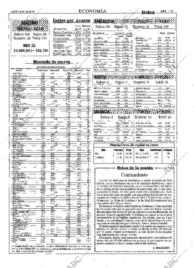 ABC MADRID 28-04-1999 página 51