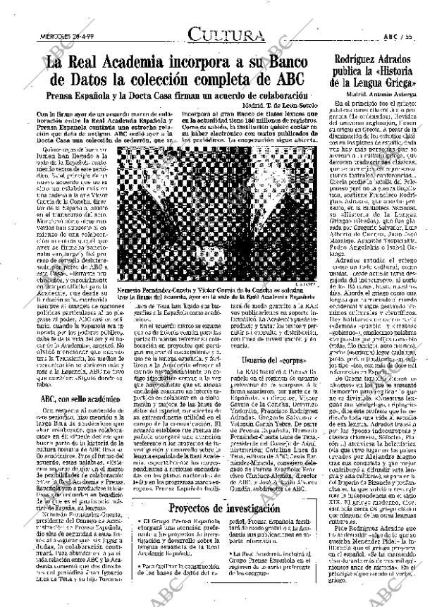 ABC MADRID 28-04-1999 página 55