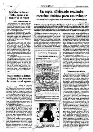 ABC MADRID 28-04-1999 página 72