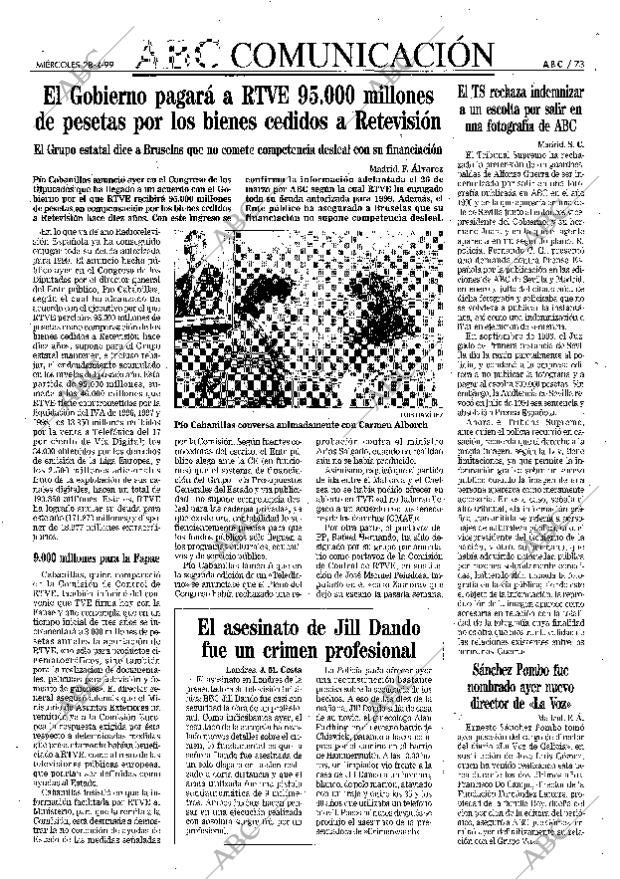 ABC MADRID 28-04-1999 página 73