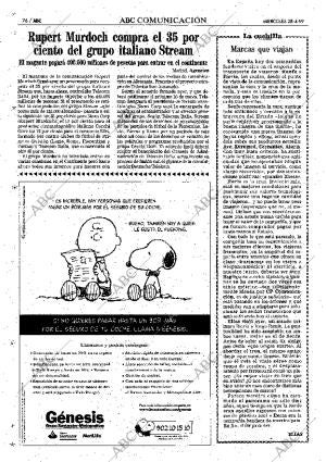 ABC MADRID 28-04-1999 página 76