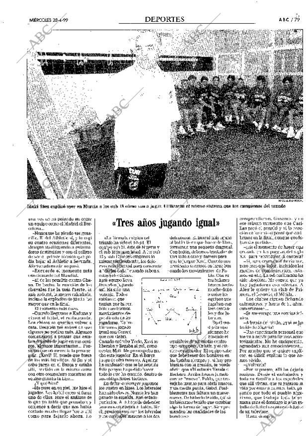 ABC MADRID 28-04-1999 página 79