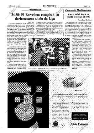 ABC MADRID 28-04-1999 página 81