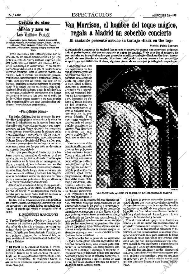 ABC MADRID 28-04-1999 página 84