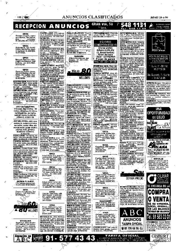 ABC MADRID 29-04-1999 página 100