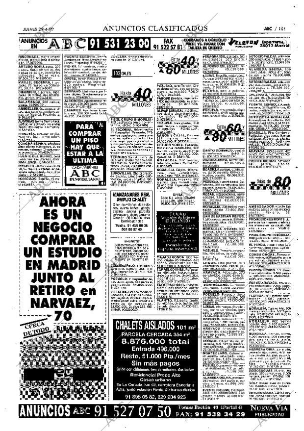 ABC MADRID 29-04-1999 página 101