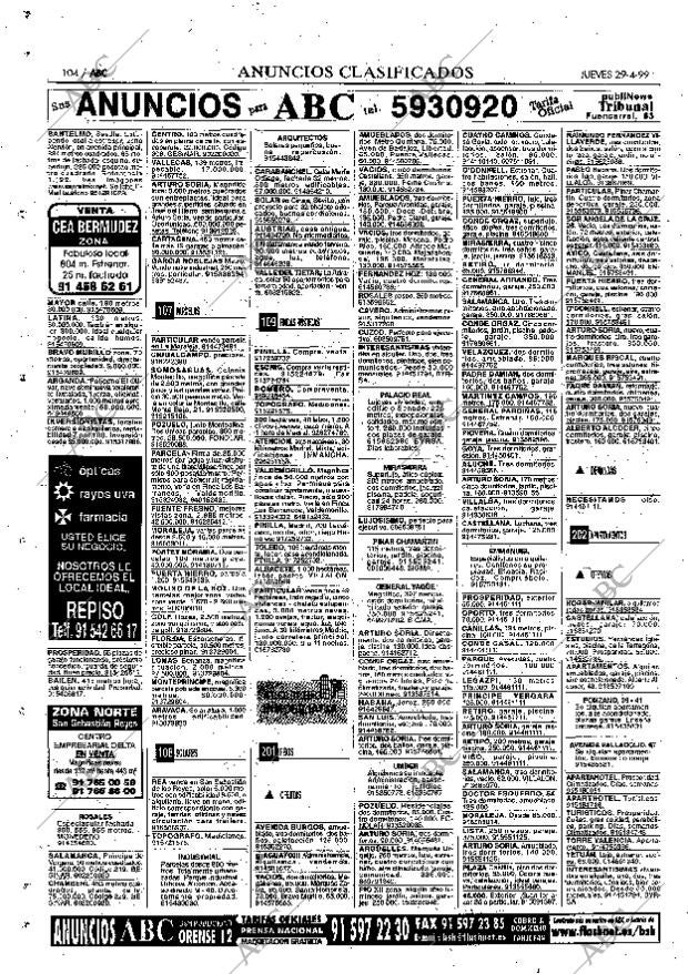 ABC MADRID 29-04-1999 página 104