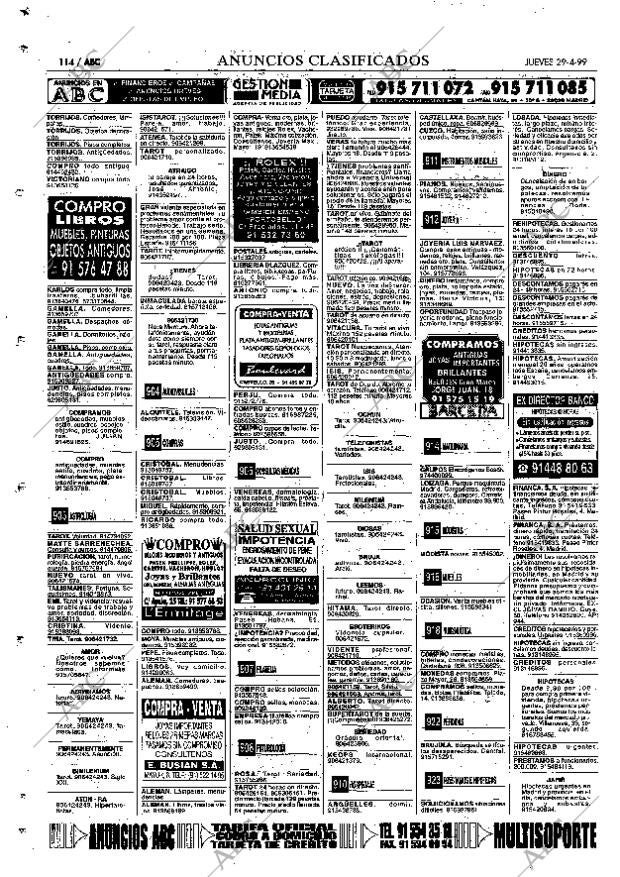 ABC MADRID 29-04-1999 página 114