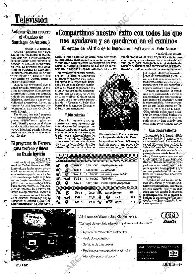 ABC MADRID 29-04-1999 página 122