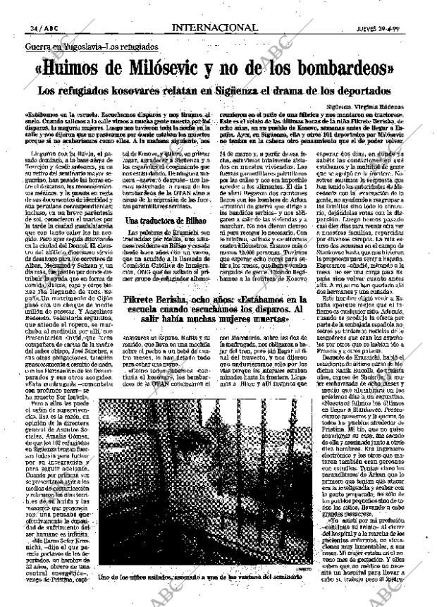 ABC MADRID 29-04-1999 página 34