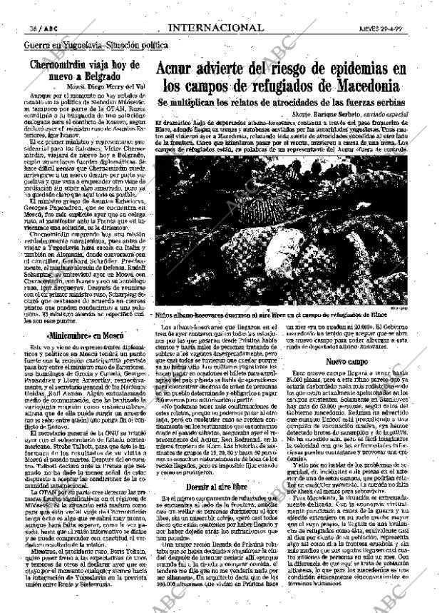 ABC MADRID 29-04-1999 página 36