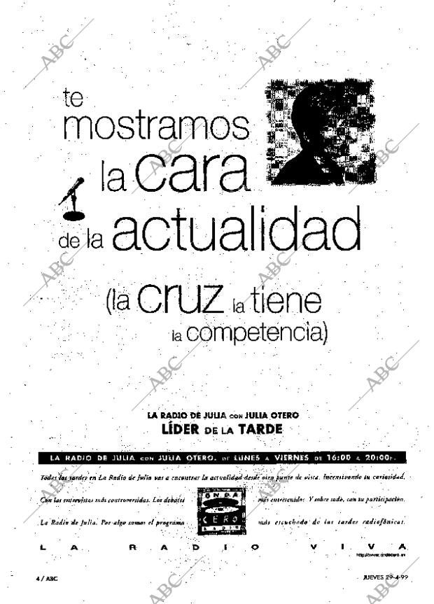 ABC MADRID 29-04-1999 página 4