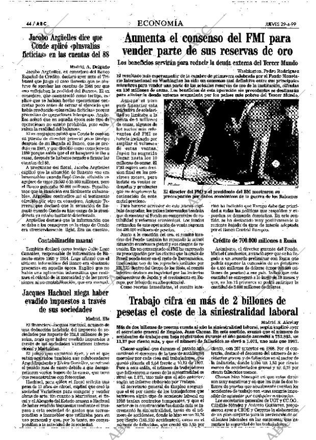 ABC MADRID 29-04-1999 página 44