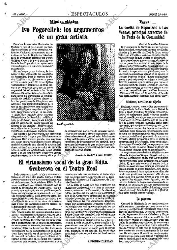 ABC MADRID 29-04-1999 página 82