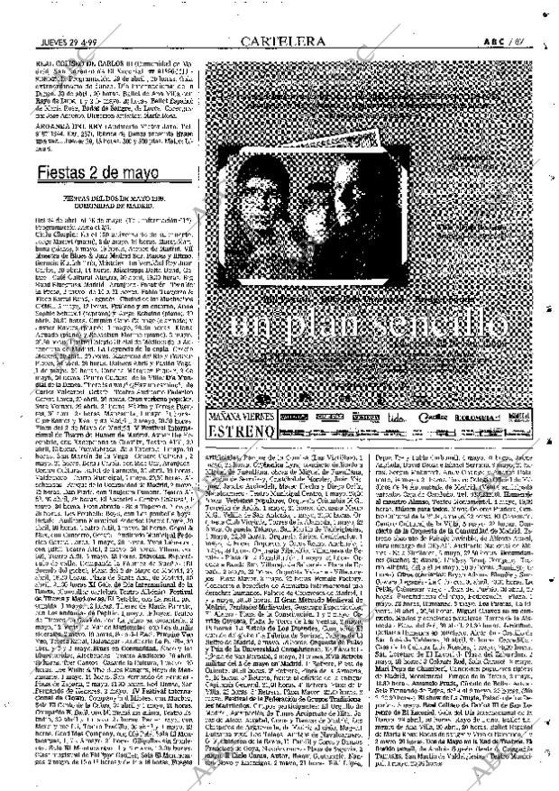 ABC MADRID 29-04-1999 página 87