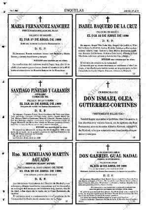 ABC MADRID 29-04-1999 página 94