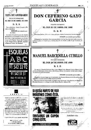 ABC MADRID 29-04-1999 página 97