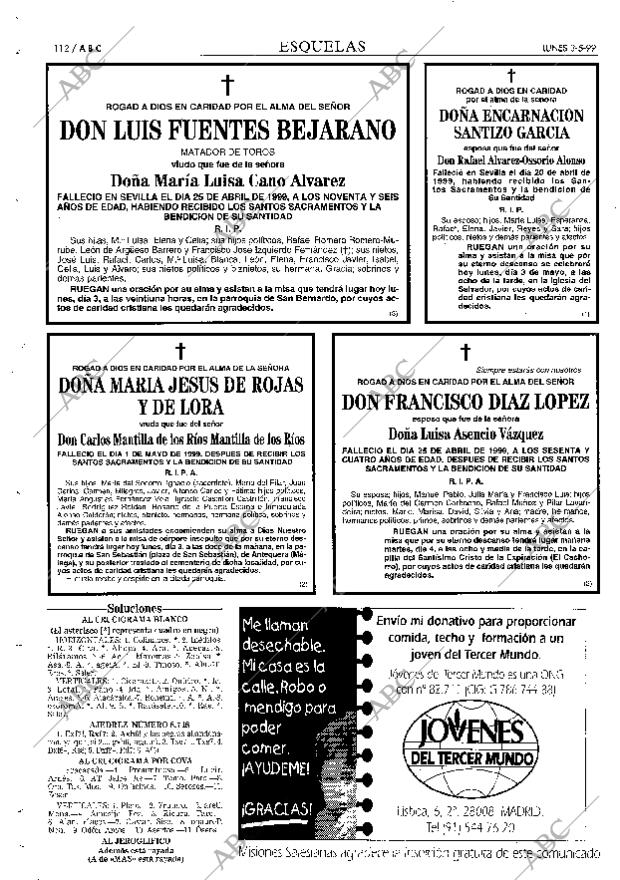 ABC SEVILLA 03-05-1999 página 112