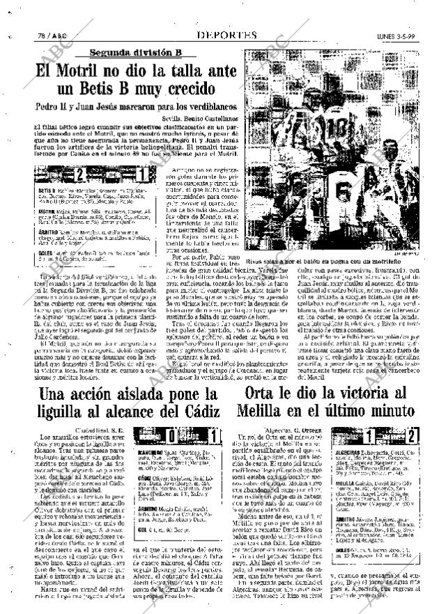 ABC SEVILLA 03-05-1999 página 78