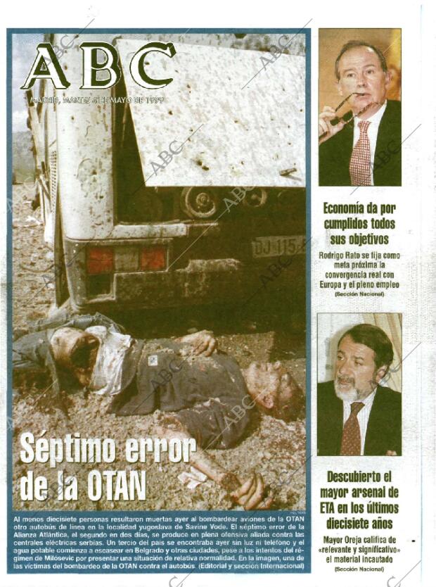 ABC MADRID 04-05-1999 página 1