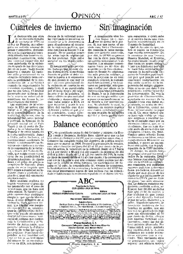 ABC MADRID 04-05-1999 página 17