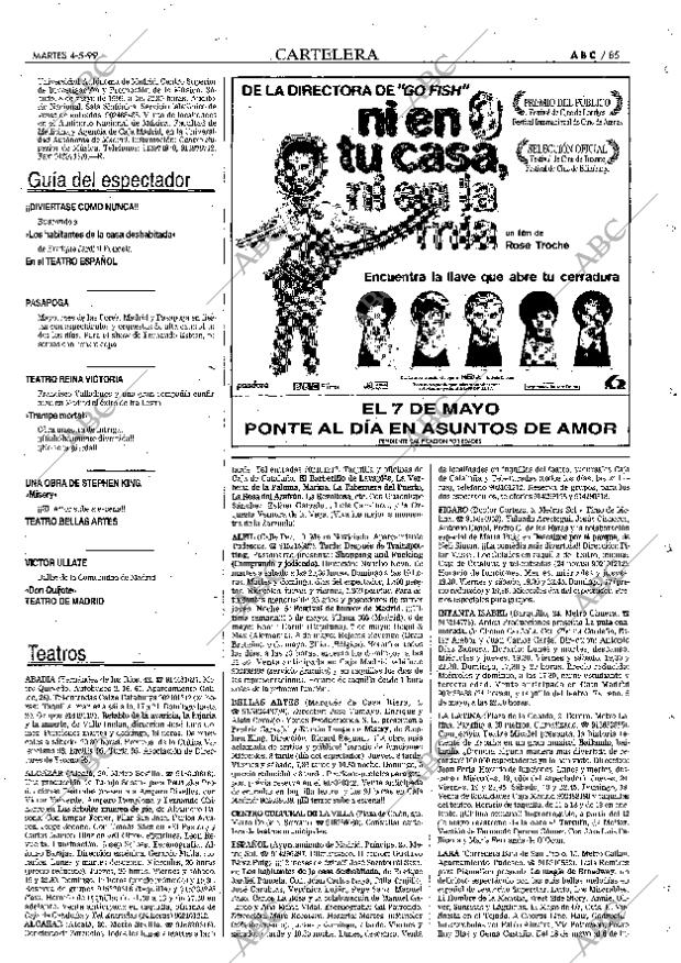 ABC MADRID 04-05-1999 página 85