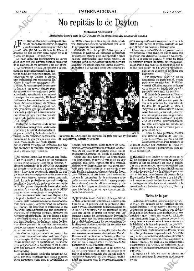 ABC MADRID 06-05-1999 página 36