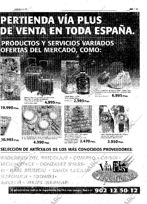 ABC MADRID 06-05-1999 página 43