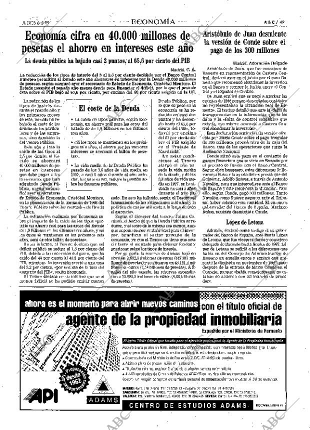 ABC MADRID 06-05-1999 página 49