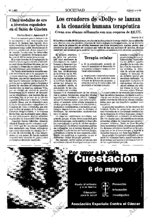 ABC MADRID 06-05-1999 página 80