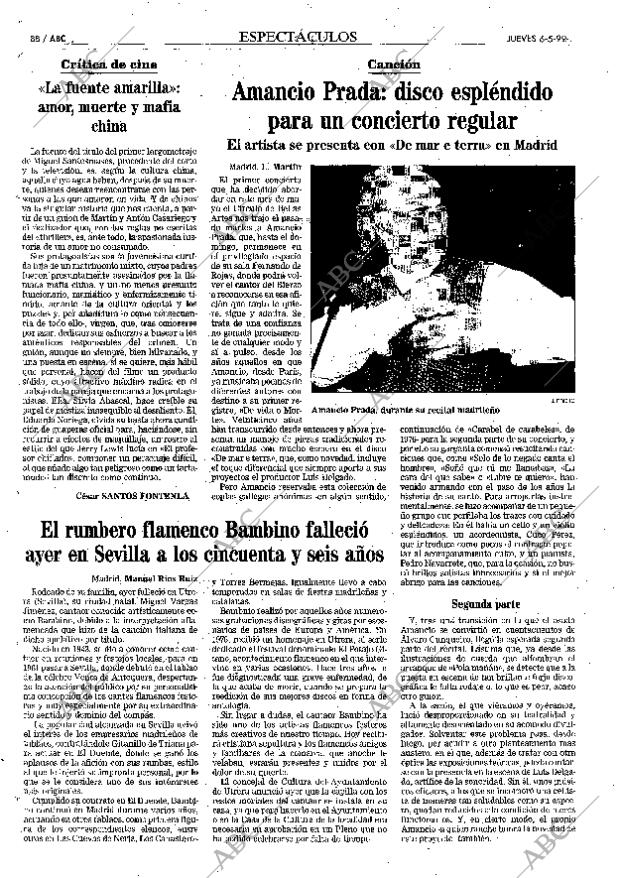 ABC MADRID 06-05-1999 página 88