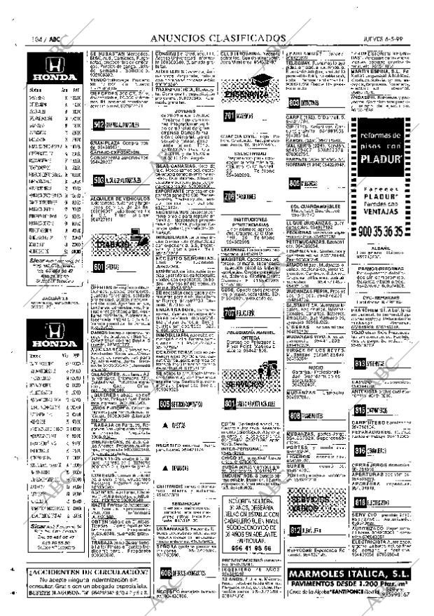 ABC SEVILLA 06-05-1999 página 104