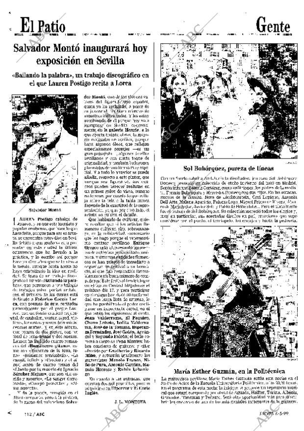 ABC SEVILLA 06-05-1999 página 112