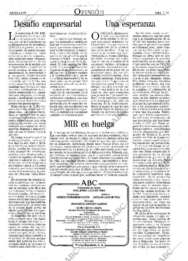 ABC SEVILLA 06-05-1999 página 13