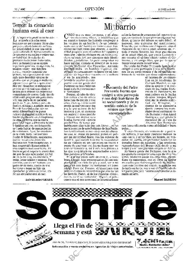 ABC SEVILLA 06-05-1999 página 16