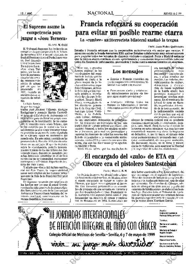 ABC SEVILLA 06-05-1999 página 18