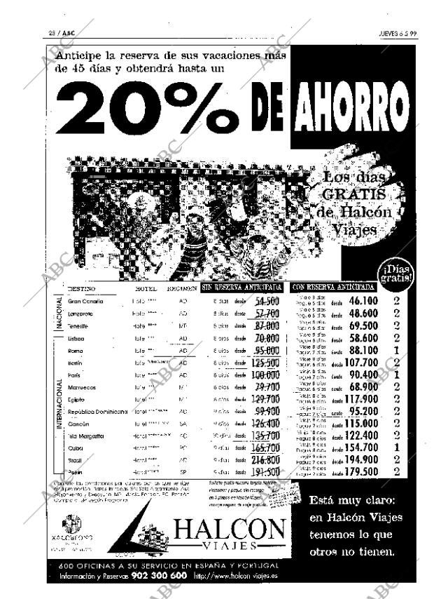 ABC SEVILLA 06-05-1999 página 28