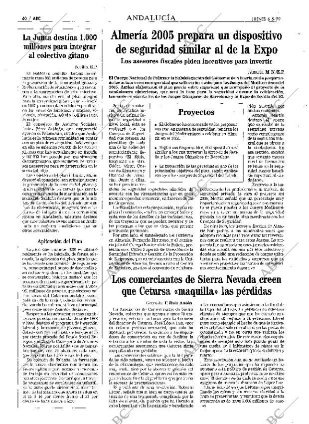 ABC SEVILLA 06-05-1999 página 40
