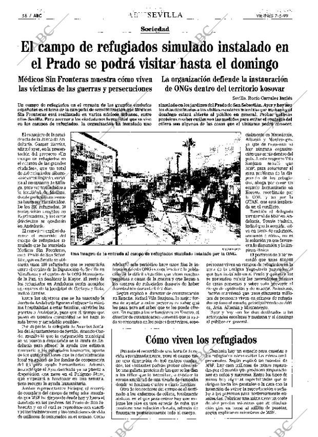 ABC SEVILLA 07-05-1999 página 58
