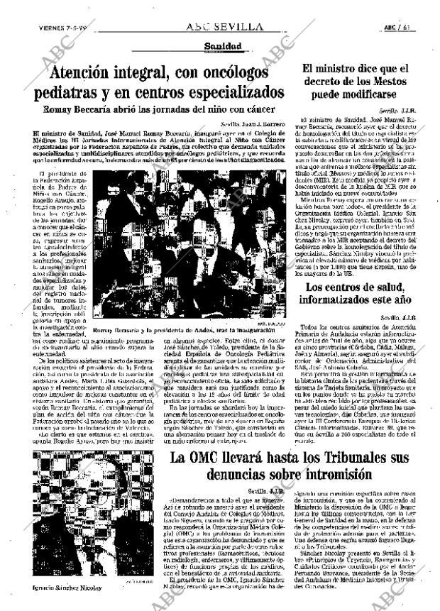 ABC SEVILLA 07-05-1999 página 61