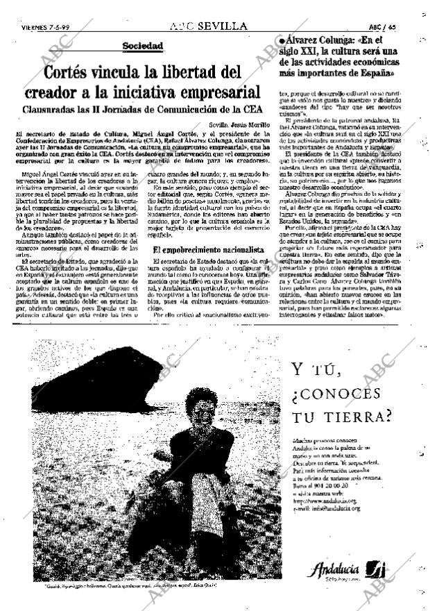 ABC SEVILLA 07-05-1999 página 65