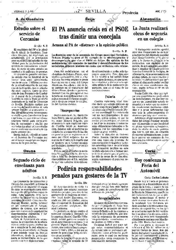 ABC SEVILLA 07-05-1999 página 73