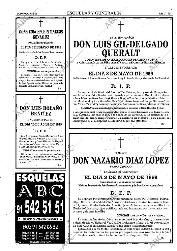 ABC MADRID 09-05-1999 página 115