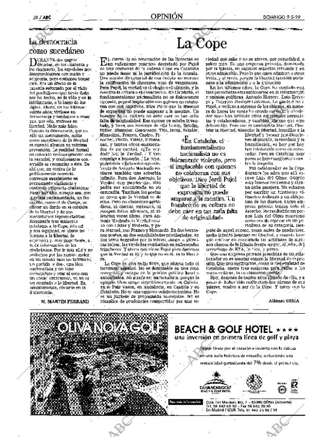 ABC MADRID 09-05-1999 página 28