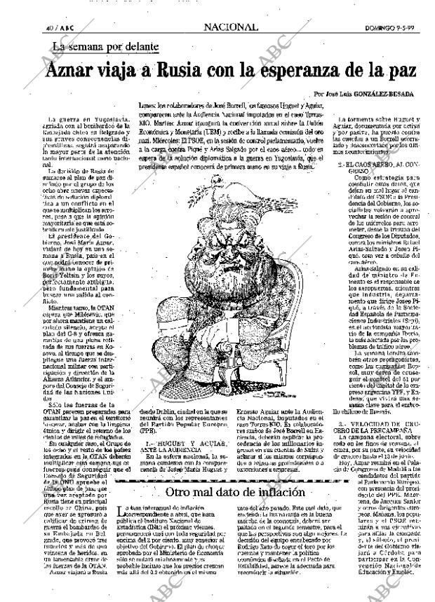 ABC MADRID 09-05-1999 página 40